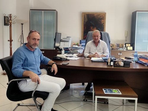 Συνάντηση με τον Διευθυντή Δευτεροβάθμιας Εκπαίδευσης Π.Ε. Θεσπρωτίας