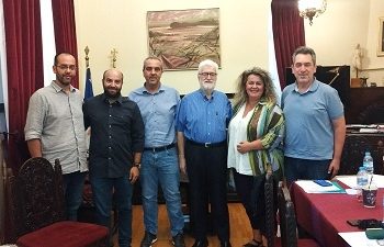 Συνάντηση Ν.Ε. Ιωαννίνων ΠΑΣΟΚ Κίνημα Αλλαγής με τον Δήμαρχο Ιωαννιτών Μωυσή Ελισάφ