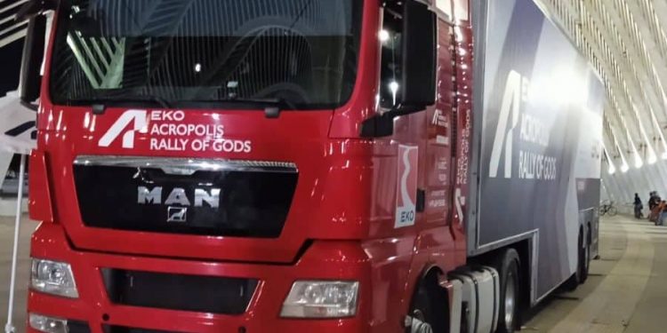 Στα Ιωάννινα το φορτηγό του Rally Acropolis