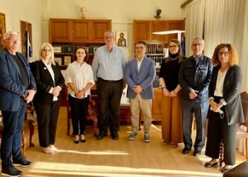 Αντιπροσωπεία του Δήμου Φίερι επισκέφτηκε σήμερα τον Περιφερειάρχη Hπείρου