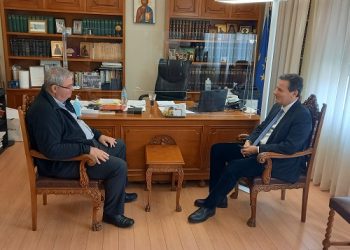 Τα έργα του Ταμείου Ανάκαμψης εξετάστηκαν στην επίσκεψη του Αν. Υπουργού Οικονομικών Θ. Σκυλακάκη στην Περιφέρεια Ηπείρου