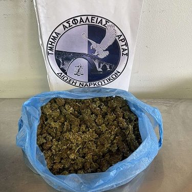 Συνελήφθη στην Άρτα ημεδαπός για κατοχή και διακίνησηναρκωτικών