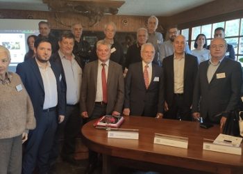 Συνάντηση Δημάρχου Πωγωνίου με τον Γιώργο Αμυρά