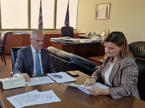 Συνάντηση Μ. Κεφάλα με τον Υφυπουργό Χωροταξίας και Αστικού Περιβάλλοντος κ.Νικ. Ταγαρά