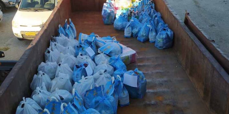 Διανομή τροφίμων από τον Δήμο Δωδώνης