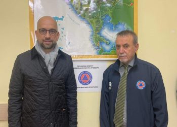 Κώστας Μπάρκας: Επίσκεψη στο Τμήμα Πολιτικής Προστασίας Πρέβεζας