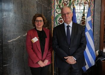 Συνάντηση του Προέδρου της Βουλής με τη νεοεκλεγείσα Πρύτανη του Πανεπιστημίου Ιωαννίνων