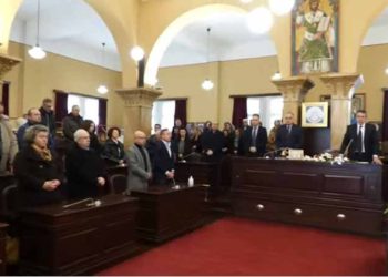 Το δημοτικό συμβούλιο αποχαιρέτισε το Δήμαρχο Μωυσή Ελισάφ