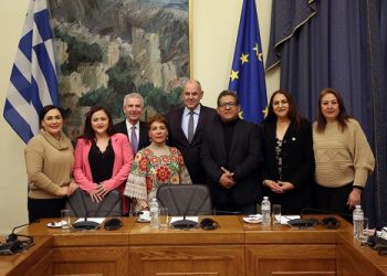 Συνάντηση με Κοινοβουλευτική αντιπροσωπεία του Μεξικού είχε στη Βουλή ο Σταύρος Καλογιάννης