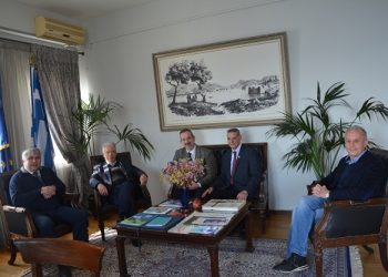 Επίσκεψη του νέου Διοικητή Ρόταρυ Ελλάδας στο Δήμαρχο Πρέβεζας