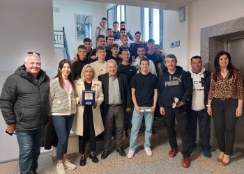 Υποδοχή πρωταθλητών ποδοσφαίρου 2ου ΓΕΛ Ηγουμενίτσας