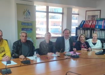 Στη ΔΕΥΑΙ ο υποψήφιος βουλευτής ΣΥΡΙΖΑ-ΠΣ Θανάσης Οικονόμου