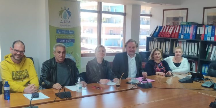 Στη ΔΕΥΑΙ ο υποψήφιος βουλευτής ΣΥΡΙΖΑ-ΠΣ Θανάσης Οικονόμου