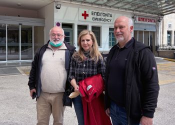 Επίσκεψη σε «Πανεπιστημιακό» και «Χατζηκώστα» η Μ. Τζούφη