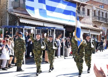 Με λαμπρότητα ο εορτασμός της 25ης Μαρτίου 1821 στον Δήμο Κόνιτσας
