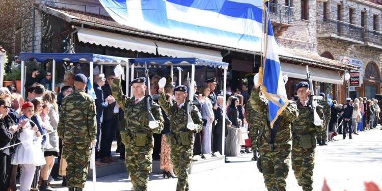 Με λαμπρότητα ο εορτασμός της 25ης Μαρτίου 1821 στον Δήμο Κόνιτσας