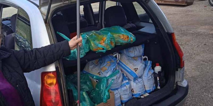 Διανομή τροφίμων από τον Δήμο Δωδώνης