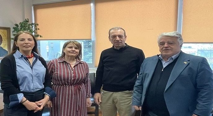 Συνάντηση Δημήτρη Δημητρίου με τον Αντιπρύτανη του Πανεπιστημίου Ιωαννίνων