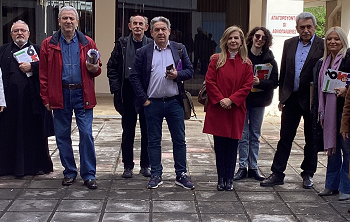 Επίσκεψη κλιμακίου του ΣΥΡΙΖΑ-ΠΣ σε Υπηρεσίες και περιοδεία στη Λεωφόρο Γ. Παπανδρέου και στο ΚΤΕΛ των Ιωαννίνων