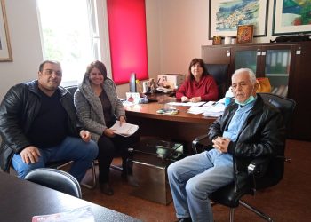 Κλιμάκιο του ΚΚΕ στο “Νεομάρτυς Γεώργιος”