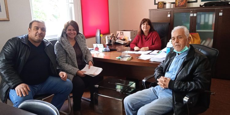 Κλιμάκιο του ΚΚΕ στο “Νεομάρτυς Γεώργιος”