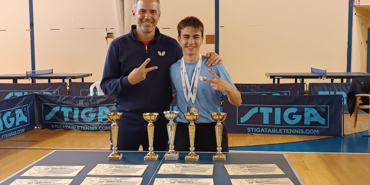 Δύο χρυσά μετάλλια στα ατομικά αγωνίσματα παίδων ο γιαννιώτης Γ. Κοσμάς