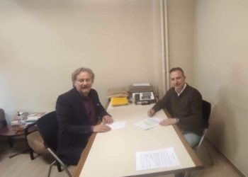 Συνάντηση Θανάση Οικονόμου με τον επικεφαλής της αντιπολίτευσης δήμου Ιωαννιτών κ. Θωμά Μπέγκα