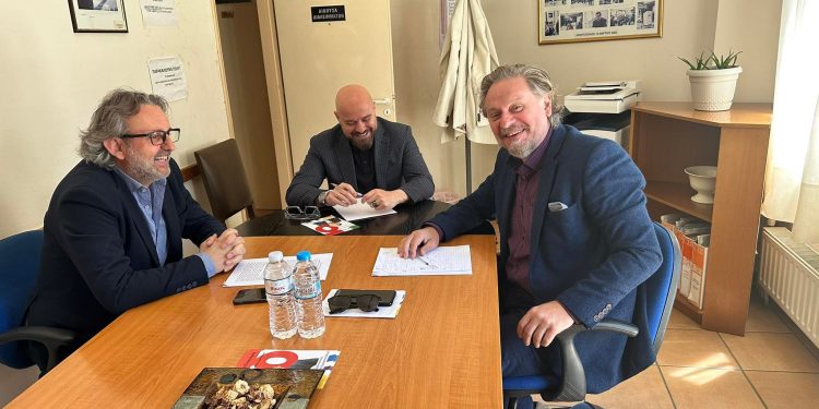 Συνάντηση Θ. Οικονόμου με το Προεδρείο της ΟΕΒΕ