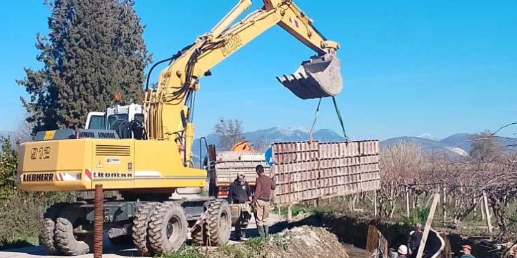 Επίσκεψη και αυτοψία του Γιώργου Στύλιου στον ΤΟΕΒ Αράχθου