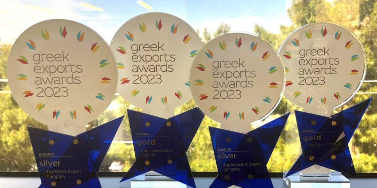 Βράβευση Δωδώνη για Εξαγωγική Αριστεία στα Greek Exports Awards 2023