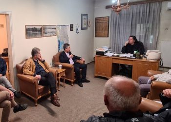 O Σπύρος Κωνσταντόπουλος συναντήθηκε με το ΔΣ της ΕΠΣΗΠ