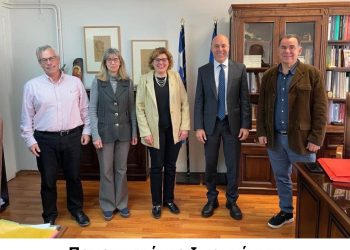 Γ. Αμυράς: Επισκέψεις σε Μέτσοβο, Λογγάδες, Ελεούσα, Πεδινή, Πανεπιστήμιο Ιωαννίνων και Γ.Α.Δ. Ηπείρου