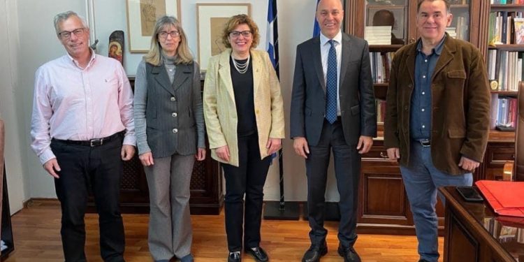 Γ. Αμυράς: Επισκέψεις σε Μέτσοβο, Λογγάδες, Ελεούσα, Πεδινή, Πανεπιστήμιο Ιωαννίνων και Γ.Α.Δ. Ηπείρου