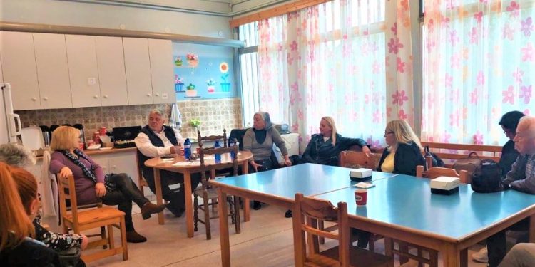 Τον Σύλλογο “Κυψέλη” επισκέφθηκε  ο Δημήτρης Δημητρίου