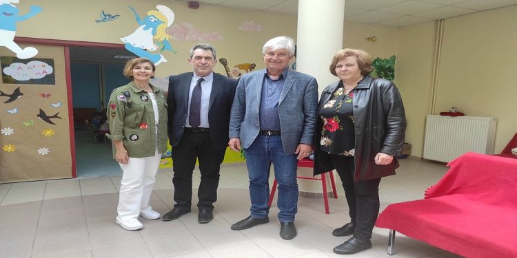 Στους Βρεφονηπιακούς Σταθμούς του Ο.Κ.Π.Α.Π.Α. του Δήμου Ιωαννιτών ο Δημήτρης Παπαγεωργίου