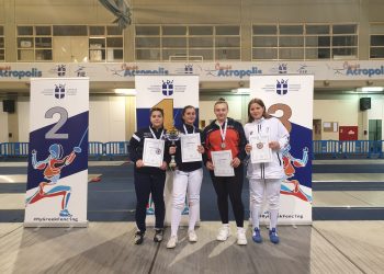 Πρωταθλήτρια νεανίδων ξιφασκίας η Ναυσικά-Όλγα Δημοσθένους του ερασιτέχνη ΠΑΣ Γιάννινα