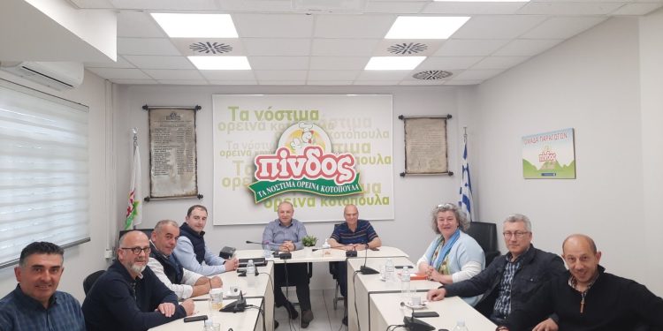 “Ιωάννινα 2023”: Συνάντηση με τη διοίκηση του Α.Π.Σ.Ι. ΠΙΝΔΟΣ