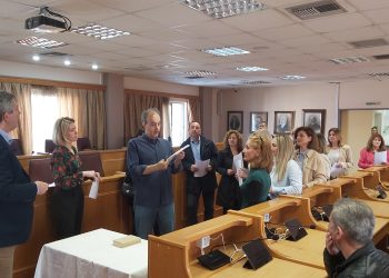 Ορκωμοσία 15 εργαζομένων του «Βοήθεια στο Σπίτι» στο Δήμο Αρταίων