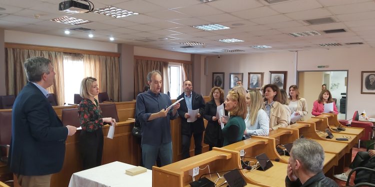 Ορκωμοσία 15 εργαζομένων του «Βοήθεια στο Σπίτι» στο Δήμο Αρταίων