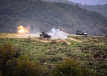 Εκτέλεση βολών στο Πενταλώνι Ζίτσας από την 8η Μ/Π ΤΑΞ