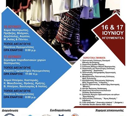 1ο Διεθνές Φεστιβάλ Παραδοσιακών Χορών