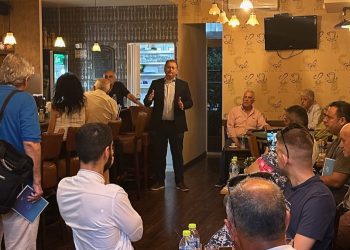 Συνάντηση του Γιώργου Στύλιου με ετεροδημότες της Αθήνας