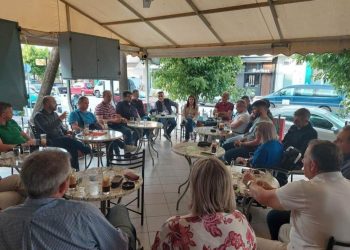 Συνεχίζει τις συναντήσεις του ο Γιάννης Τσίμαρης