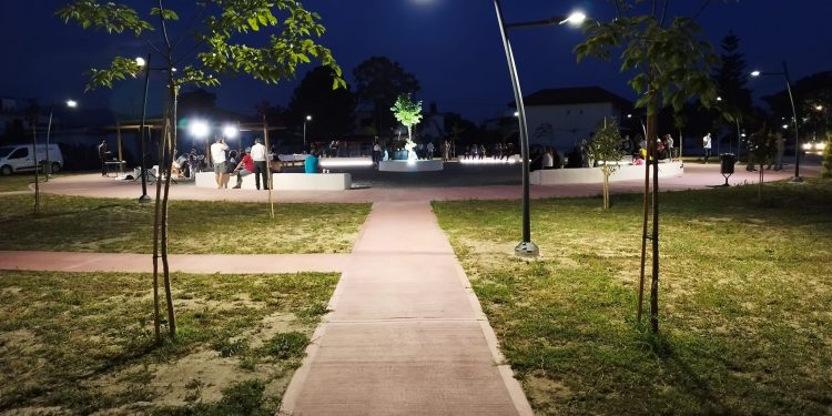 Αλλάζει η εικόνα της Αμμουδιάς με την νέα πλατεία που εγκαινίασε ο Δήμος Πάργας