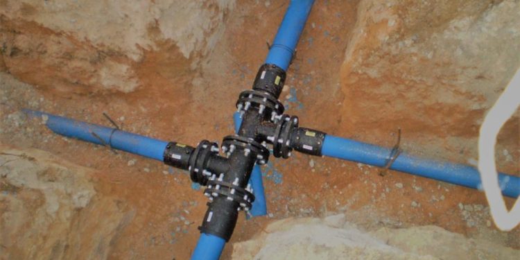 Αντικατάσταση του αγωγού ύδρευσης Λευκάδας στο τμήμα του Αρχαιολογικού χώρου Νικόπολης