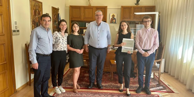 Συνάντηση Αλ. Καχριμάνη με κλιμάκιο της Γεν. Διεύθυνσης Περιφερειακής Πολιτικής της Ε.Ε.