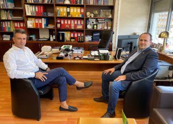 Συνάντηση Πλ. Μαρλαφέκα με τον ΓΓ Δημοσίων Επενδύσεων ΕΣΠΑ Δ. Σκάλκο