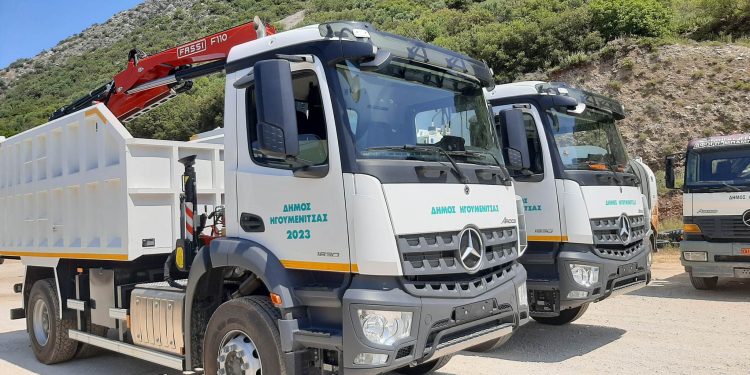 Δύο νέα οχήματα για τον Δήμο Ηγουμενίτσας