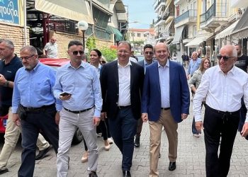 Ο Γιώργος Στύλιος με το Κλιμάκιο της Νέας Δημοκρατίας στην Άρτα για την αυτοδυναμία στις εκλογές της 25ης Ιουνίου