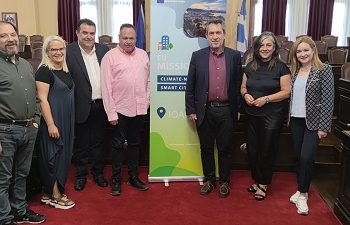 Συνεργασία Δήμου και ΤΕΕ για τις 100 κλιματικά ουδέτερες πόλεις